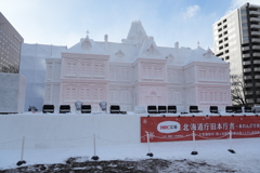 さっぽろ雪まつり2025 大雪像(札幌赤レンガ庁舎)