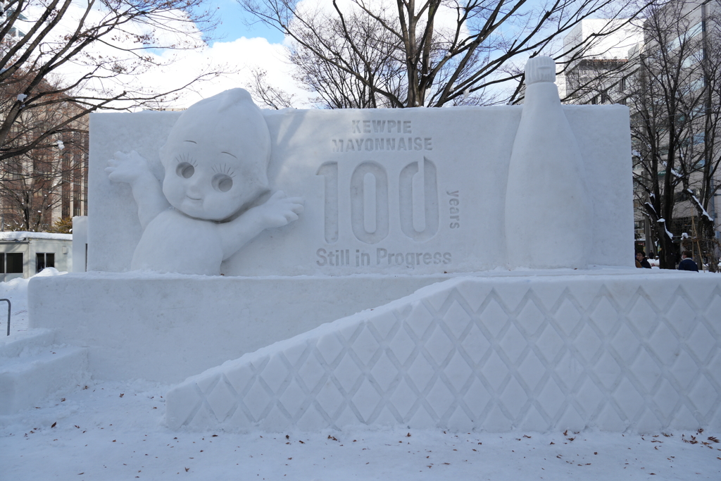 さっぽろ雪まつり2025 キューピー