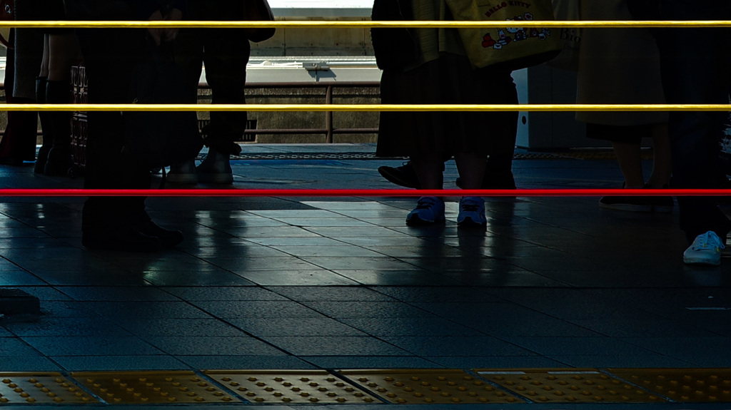 駅上り線ホーム