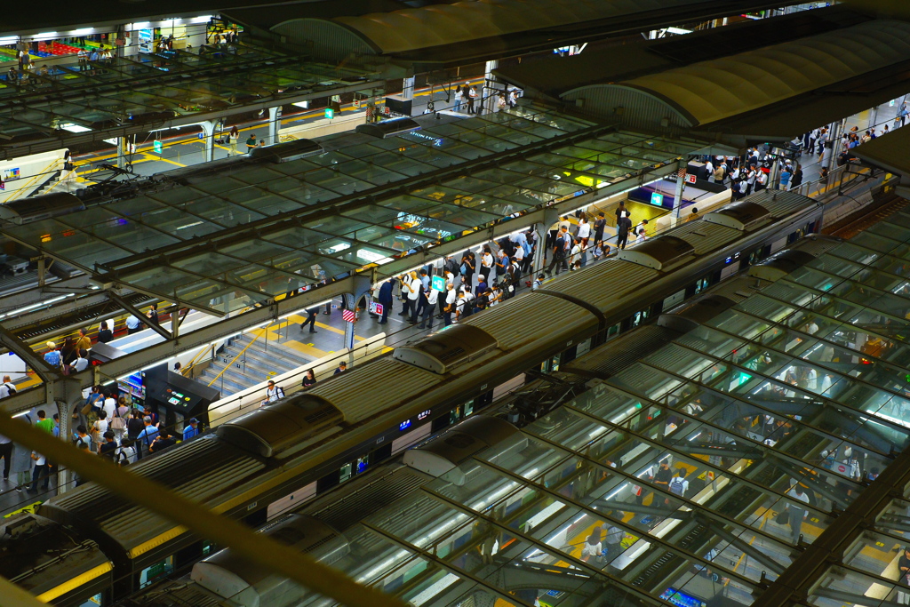 JR大阪駅在来線ホーム