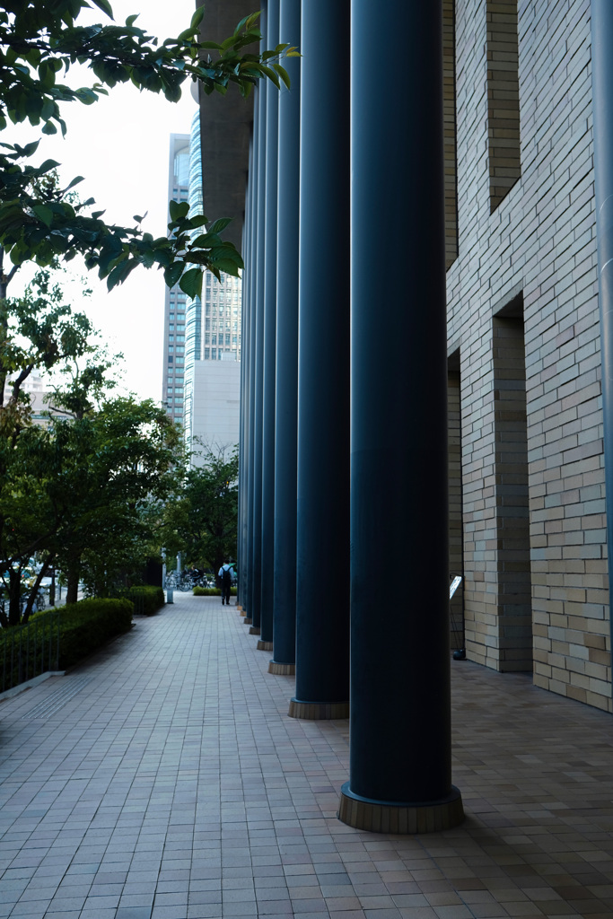 ビジネス街の一角