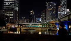 中之島堂島川の夜景
