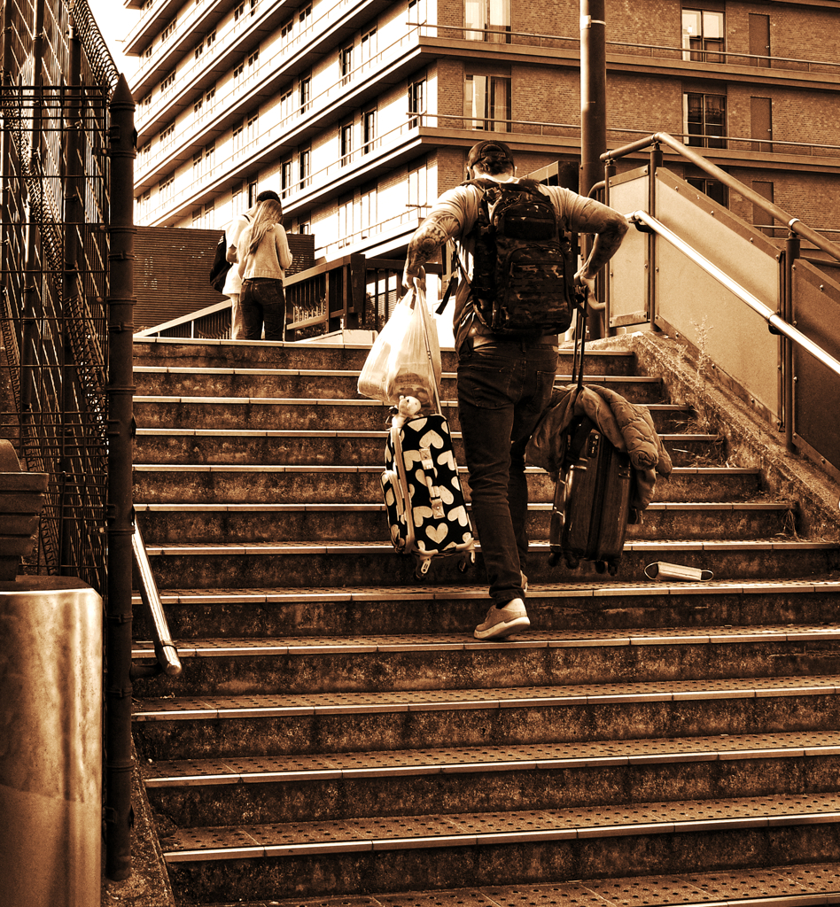 海外旅行は体力勝負