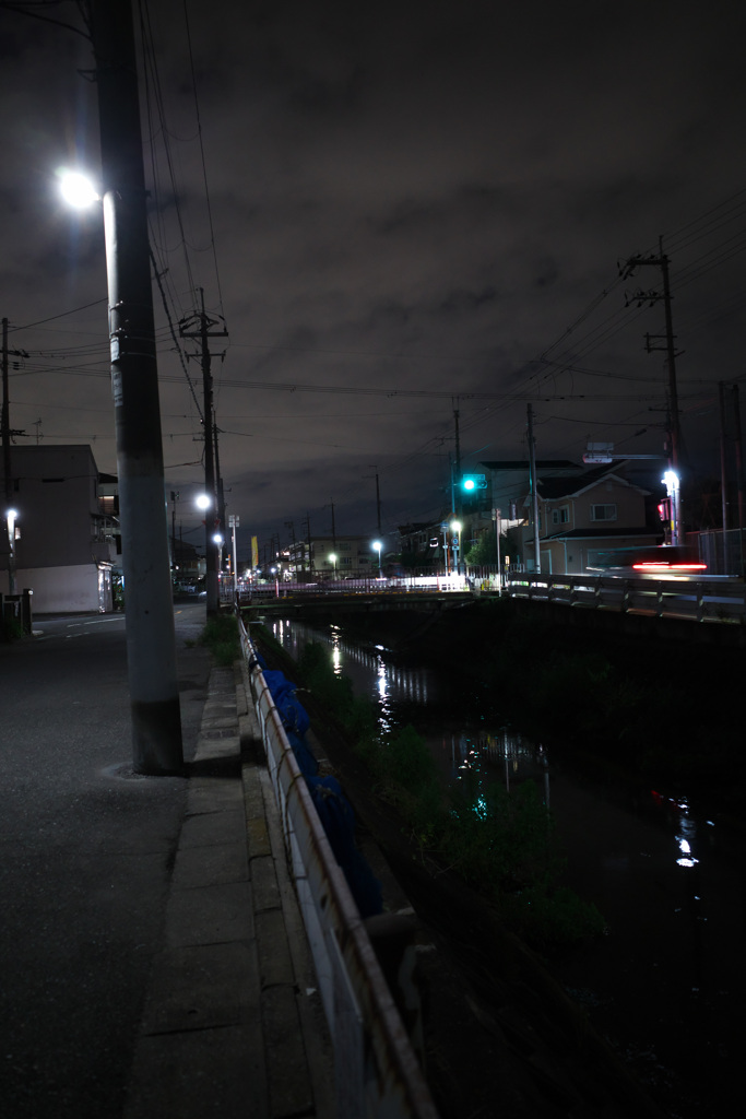 深夜の町