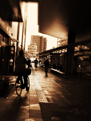 黄昏バスターミナル