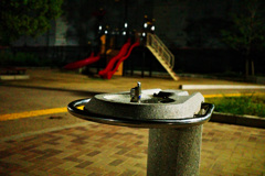 深夜の公園