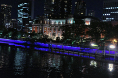 中之島堂島川の夜景