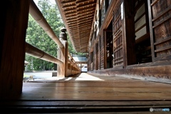 恵林寺にて