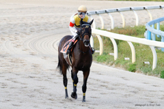 金沢競馬場にて　永島まなみ騎手