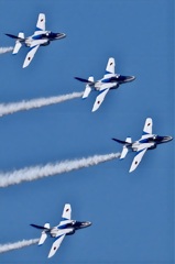 ブルーインパルス　共演　