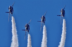 ブルーインパルス共演　