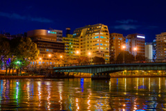 Osaka at night