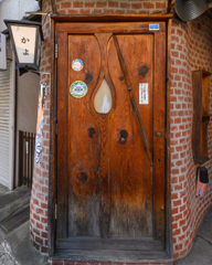 The door