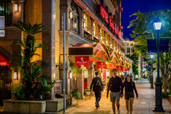 Kobe at night