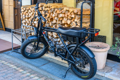 e-bike and firewood