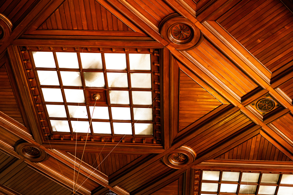 Ceiling with dormer windows