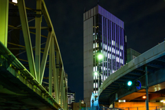 Osaka at night