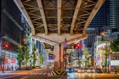 Osaka at night