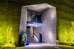 Kobe at night in yellow