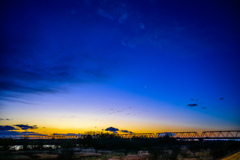 Blue moment
