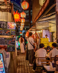Osaka at night