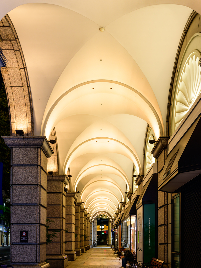 Kobe at night