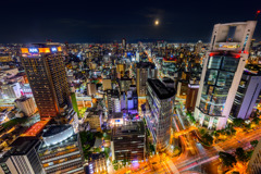 Osaka at night