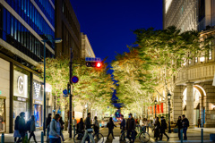 Kobe at night