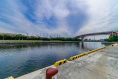 Canal and bridge