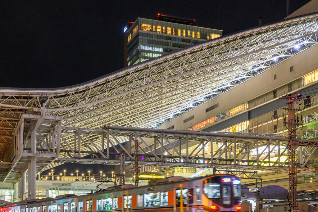 Osaka at night
