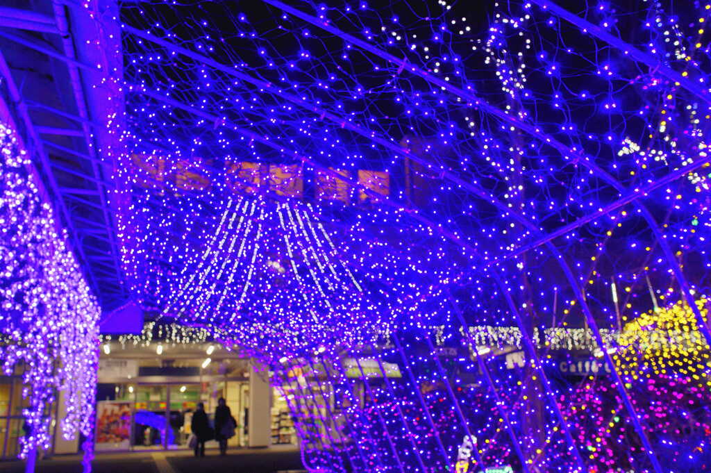 Blue illumination