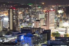 0017広島仏舎利（夜景）