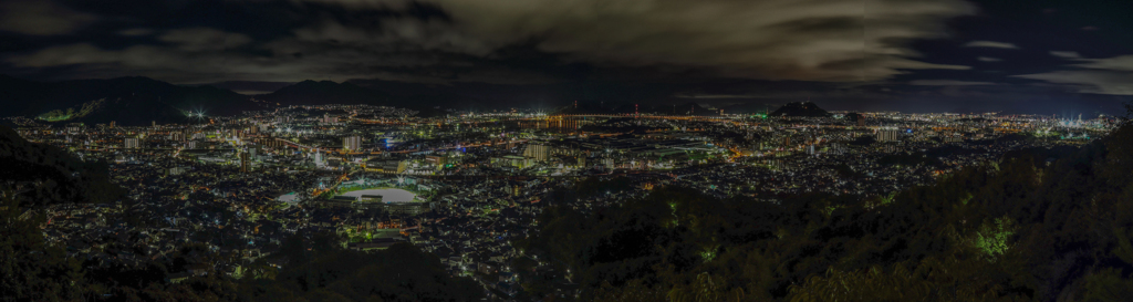 0007岩滝山（夜景）