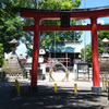 八剱神社の茅の輪くぐり