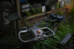 握られることのないハンドル