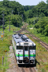 駒ヶ岳駅を発つ