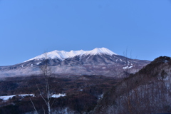 夜明け前の御嶽山