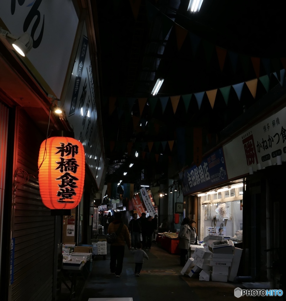 レトロ　博多の路地