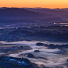 えびの盆地の川霧