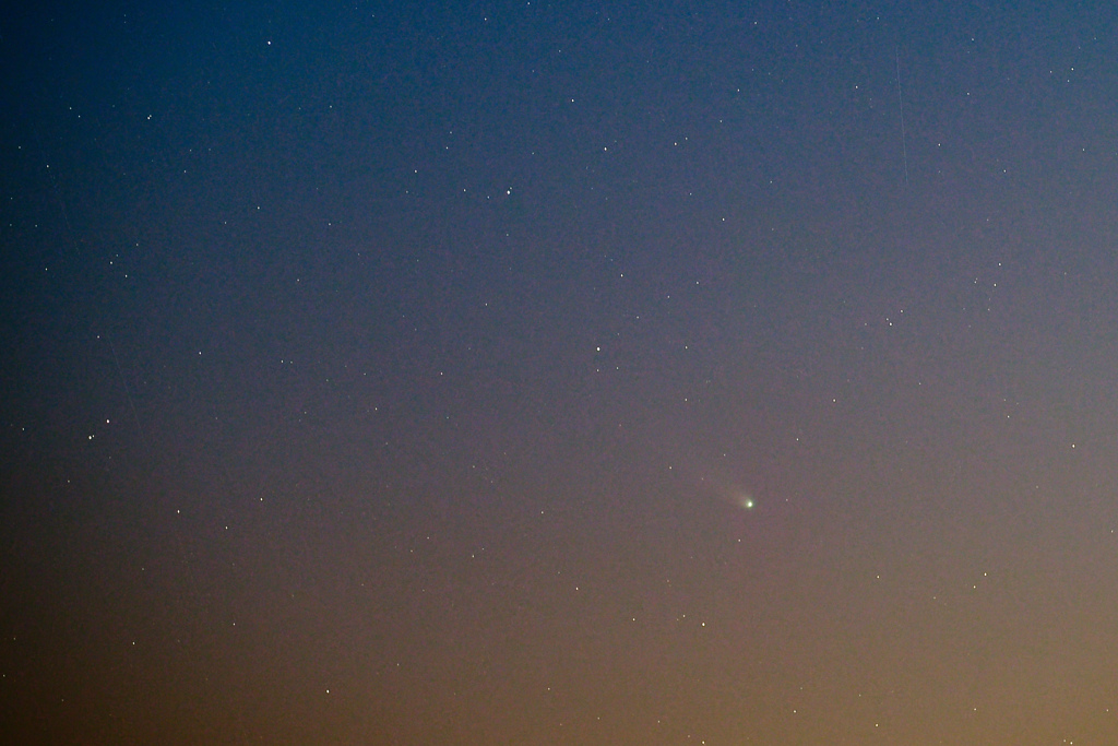 レモン彗星（朝）