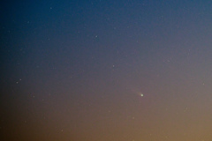 レモン彗星（朝）