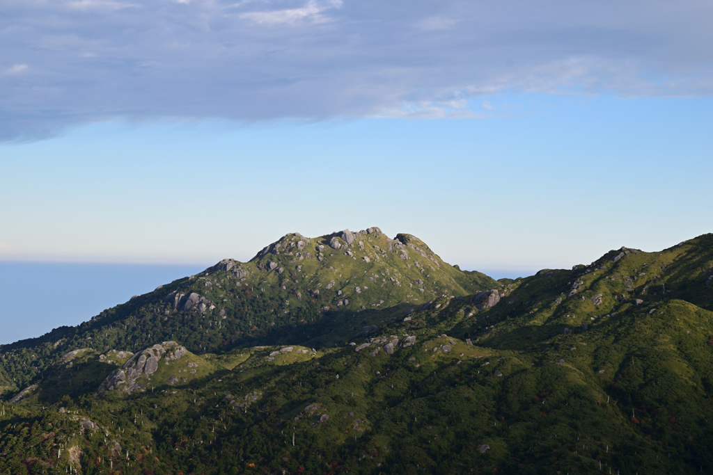 屋久島/黒味岳より永田岳