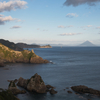 坊ノ岬灯台古道／坊ノ岬より開聞岳