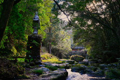 城水渓谷の観音菩薩