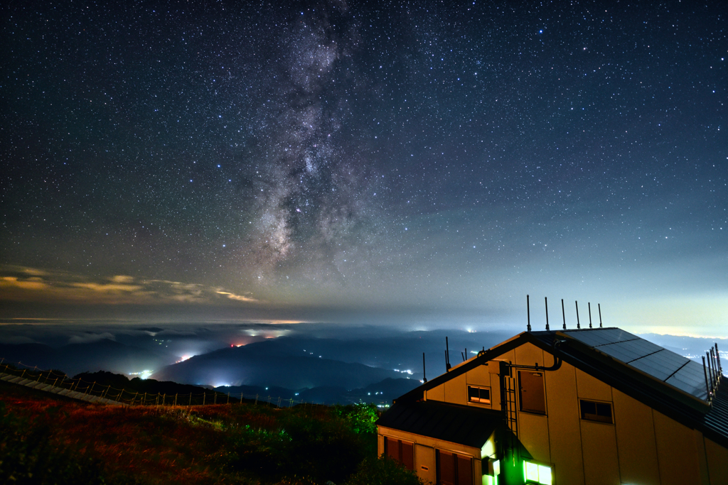 伯耆大山の天の川