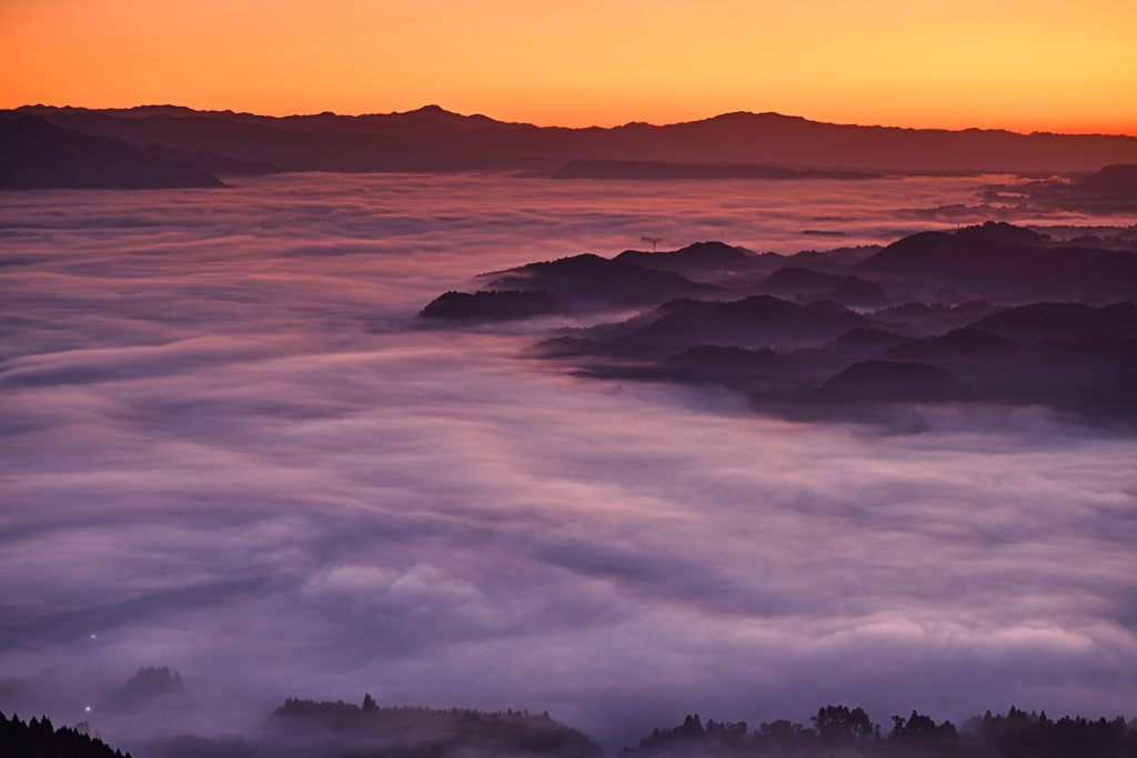 えびの盆地の雲海