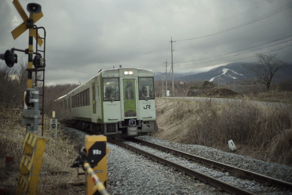日本最高到達地点の列車