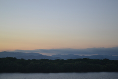 夕暮れ