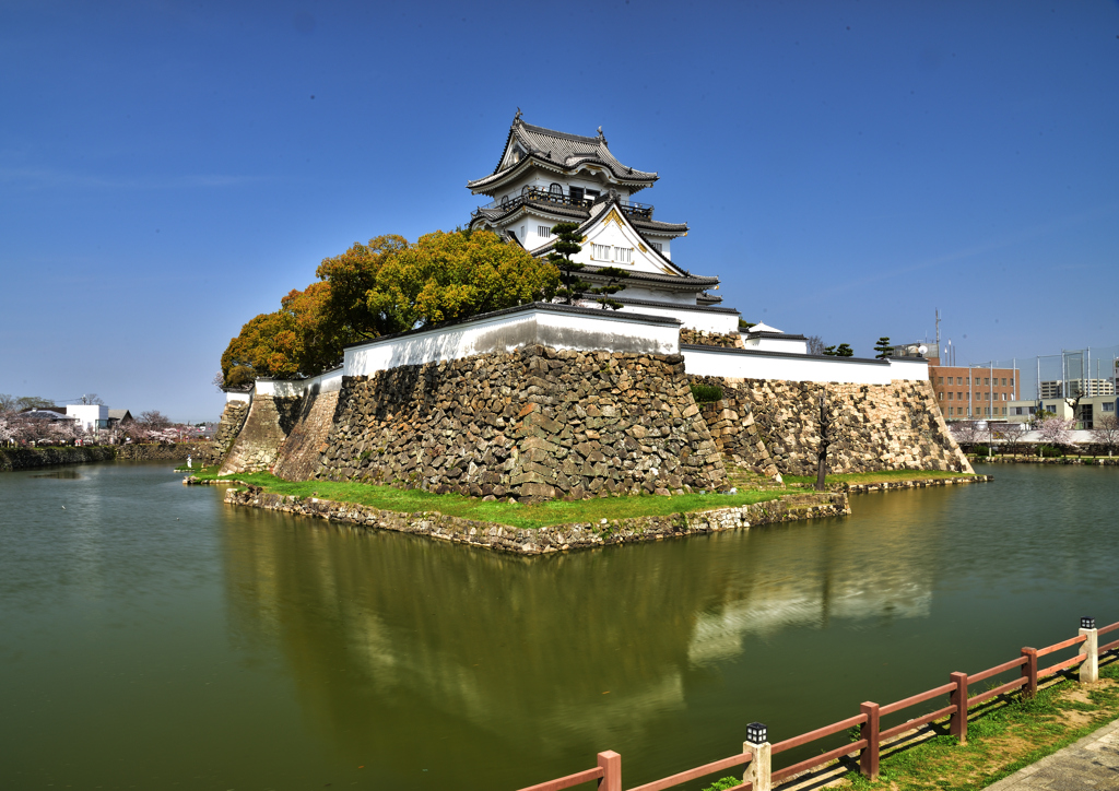 岸和田城