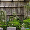 苔むした石仏